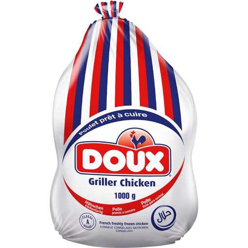 Poulet entier Doux cuit au four